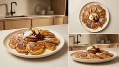 Placuszki z dynią na jogurcie – puszyste mini placuszki gotowe w kilkanaście minut