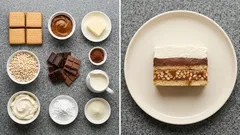 Ciasto Lion bez pieczenia: warstwowy deser z kajmakiem i mascarpone (idealny na jutro)