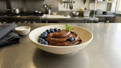 Mus czekoladowy z tofu – kremowy deser bez pieczenia, gotowy w 5 minut