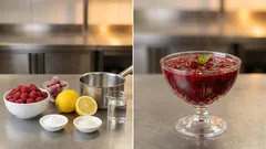 Frużelina malinowa do sernika i deserów – gęsta, błyszcząca i zawsze się udaje