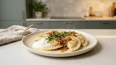 Pierogi ruskie jak z domu: sprężyste ciasto i kremowy farsz krok po kroku