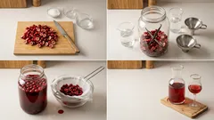 Domowa nalewka z żurawiny: prosty przepis na głęboki kolor i kwaskowy finisz