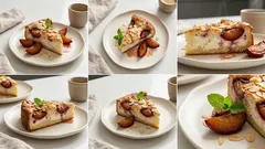 Ciasto ze śliwkami i twarogiem – puszyste, wilgotne i długo świeże (krok po kroku)