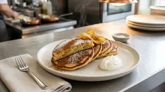 Puszyste placki z jabłkami i cynamonem na skyru – proste i zawsze wychodzą