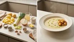 Zupa krem z ziemniaków i pora – aksamitna i prosta, zrobisz ją w jednym garnku