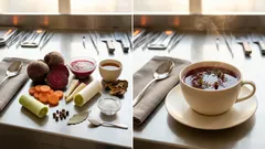 Barszcz czerwony wigilijny na zakwasie – klarowny, rubinowy i z nutą grzybów