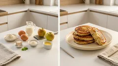 Racuchy drożdżowe z tartym jabłkiem – puszyste placuszki jak z domu